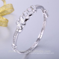 saudi arabia jewelry white gold oem bangle for party